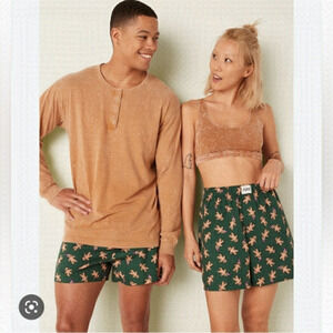 Victoria’s Secret gingerbread unisex boxer shorts